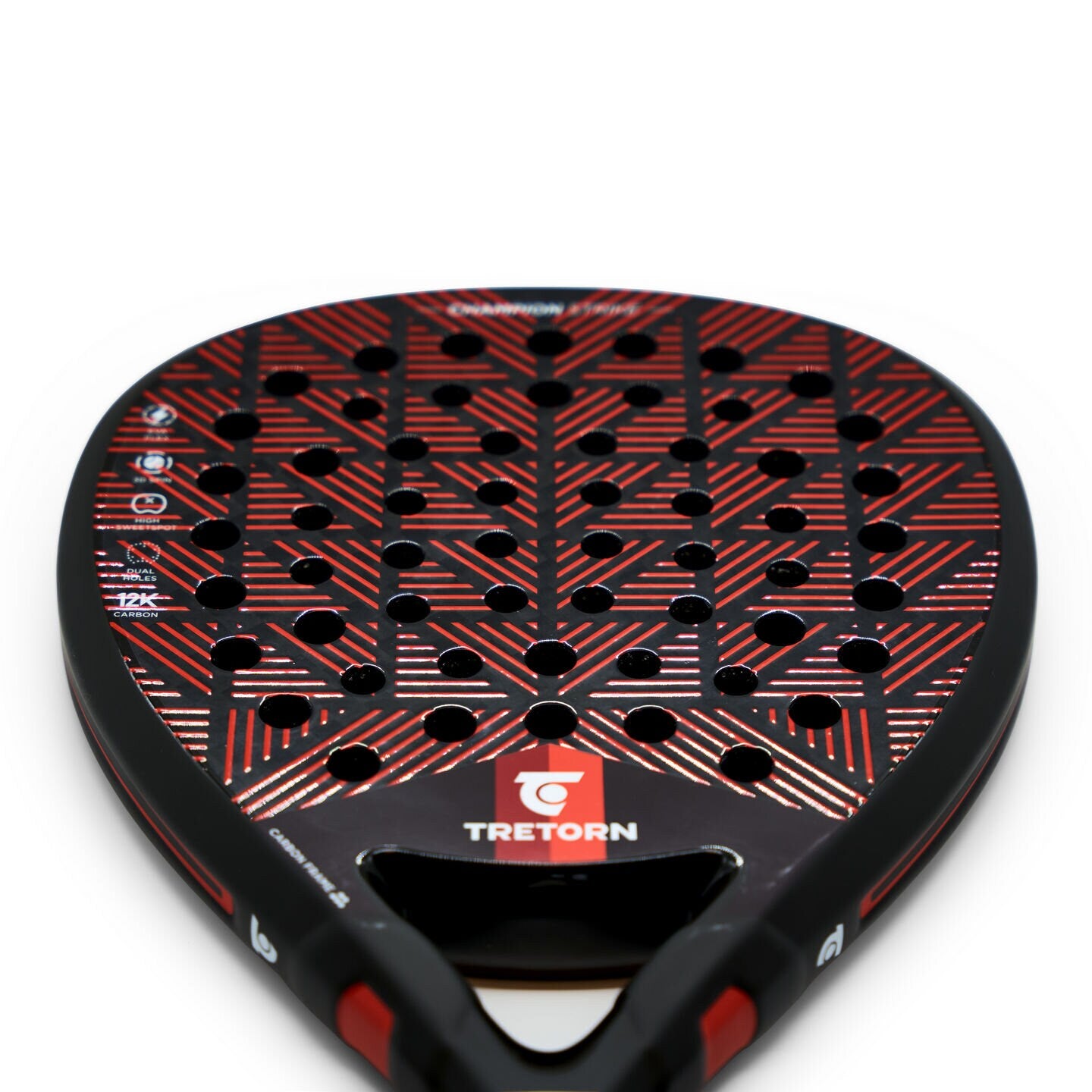 Tretorn Champion Strike 2024 Padelracket | PADELBAAS – Padelbaas.nl