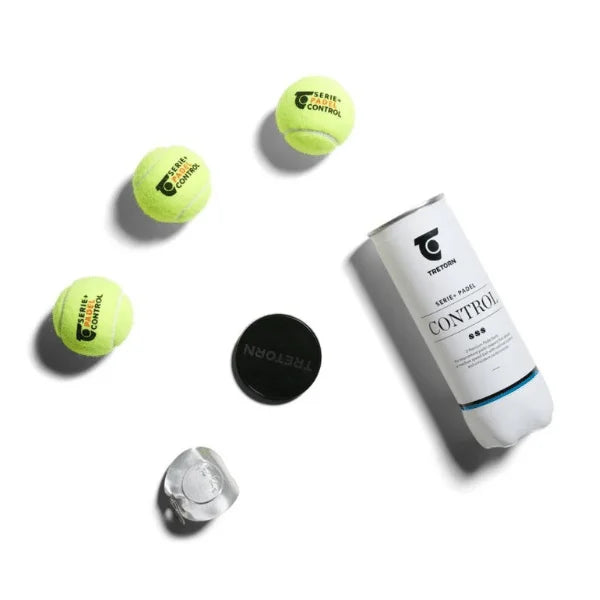 Tretorn Serie + Padel Control Padelballen (3 cans a 3 ballen)