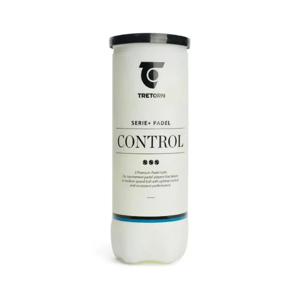 Tretorn Serie + Padel Control Padelballen (3 cans a 3 ballen)