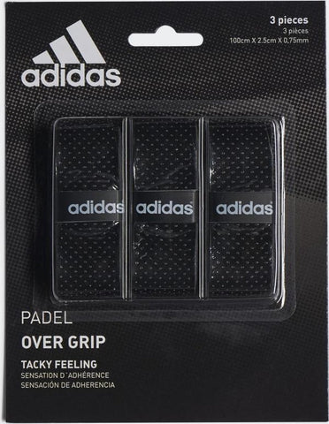 Overgrip Zwart 3 st. - Padelbaas.nl