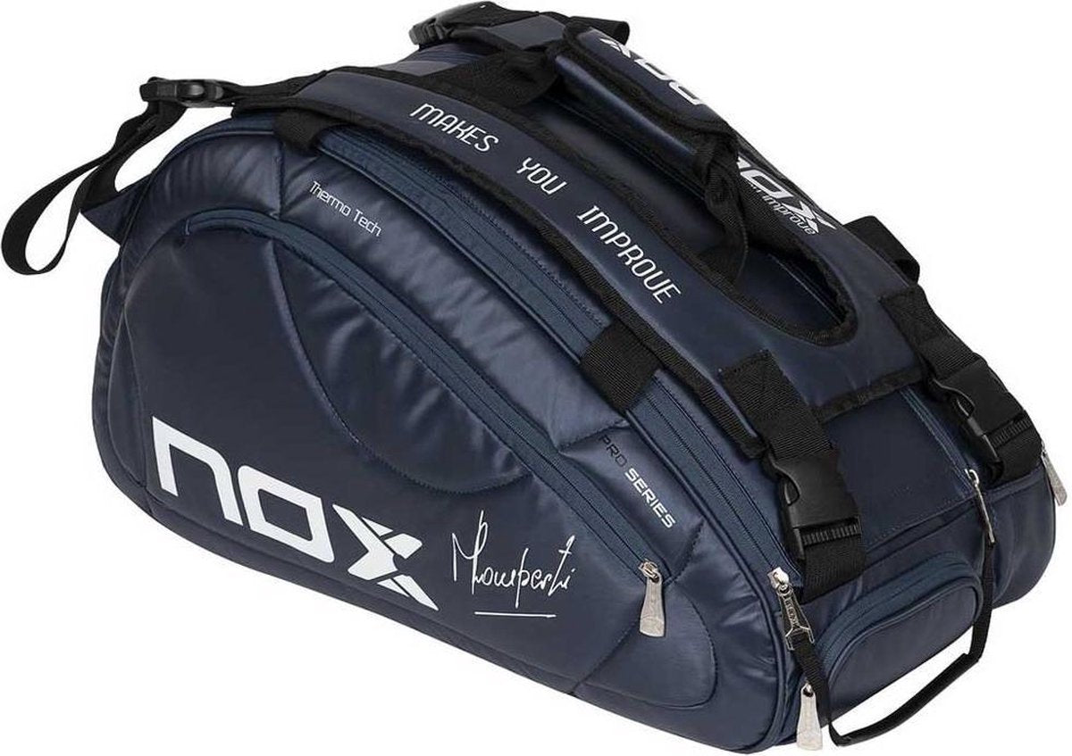 Nox Thermo Pro series Tas blauw - Padelbaas.nl