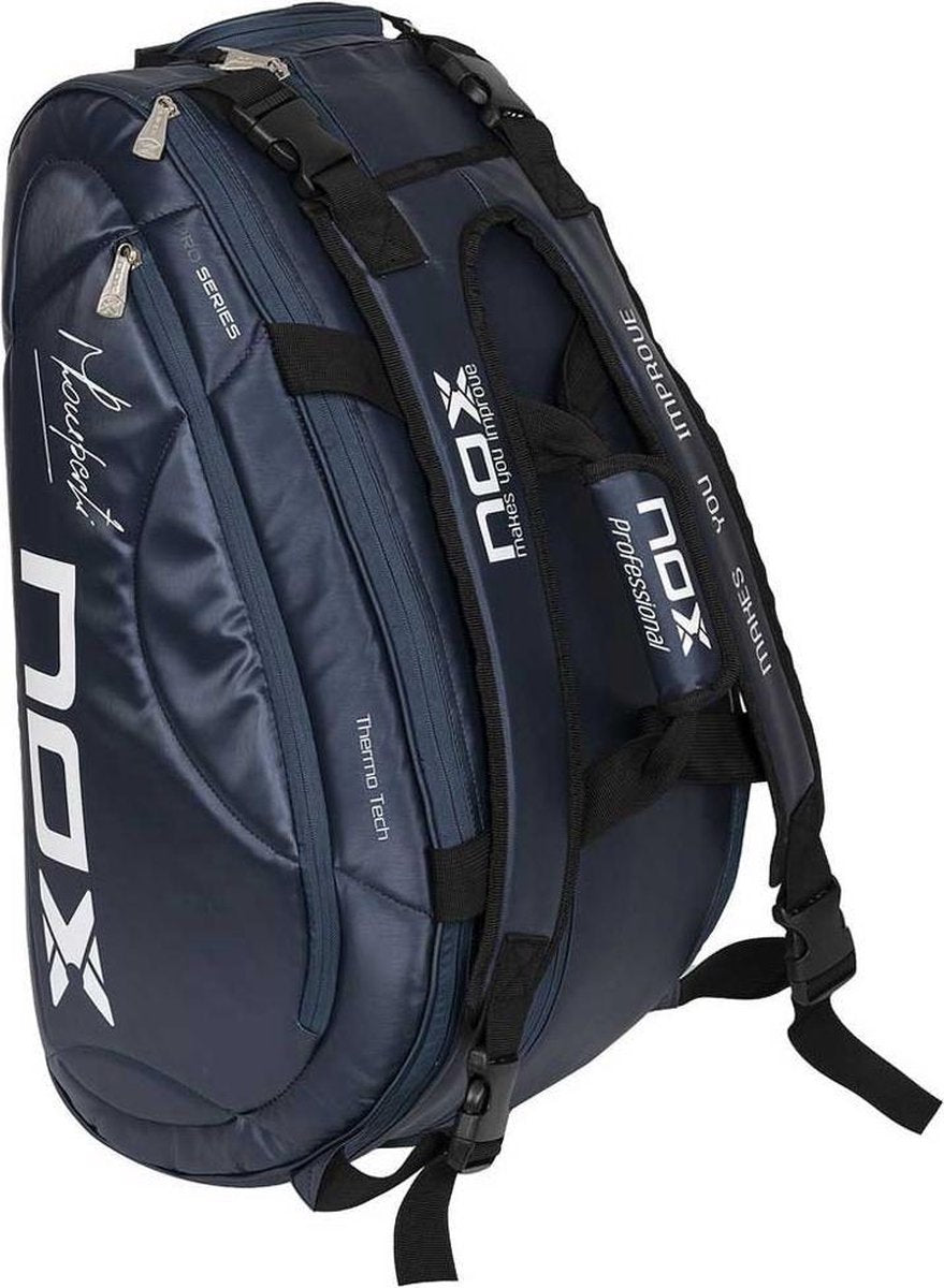 Nox Thermo Pro series Tas blauw - Padelbaas.nl